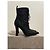 MANOLO BLAHNIK Stivaletti T.EU 38 Tessuto Nero