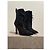 MANOLO BLAHNIK Stivaletti T.EU 38 Tessuto Nero - vista 2