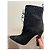 MANOLO BLAHNIK Stivaletti T.EU 38 Tessuto Nero - vista 7