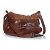 Sac messager en cuir marron CampoMaggi - vue 3