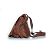 Sac messager en cuir marron CampoMaggi - vue 5