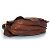 Sac messager en cuir marron CampoMaggi - vue 6
