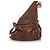 Sac messager en cuir marron CampoMaggi - vue 8
