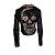 Philipp Plein, Lederjacke mit Stickerei Schwarz - Ansicht 3