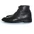 Saint Laurent, Stivaletti in pelle nera con lacci Nero - vista 2