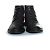 Saint Laurent, Stivaletti in pelle nera con lacci Nero - vista 3