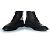 Saint Laurent, Stivaletti in pelle nera con lacci Nero - vista 5