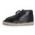 Chanel, Stivaletti espadrille alti in nero - vista 2