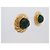 VINTAGE CHANEL GRIPOIX 1970 OHRRINGE MIT KLEMME AUS GLASPASTE Golden - Ansicht 3