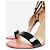 Francesco Russo Schwarze Tierdruck-Absatzsandalen - Größe EU 38,5 - Ansicht 4