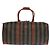 Pequin Borsa Boston in tela Pecan FENDI 2 in 1 marrone nero oro Auth ep6281 D'oro - vista 13