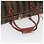 Pequin Borsa Boston in tela Pecan FENDI 2 in 1 marrone nero oro Auth ep6281 D'oro - vista 7
