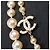 Gioielli CHANEL CC in Perla Bianca - 102222 Bianco - vista 4