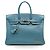 Hermès Birkin 35 Blu Jean Capra
