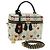 LOUIS VUITTON Monogram Game On Vanity PM Borsa a Mano Bianca M57458 LV Auth 95384SA Bianco