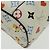 LOUIS VUITTON Monogram Game On Vanity PM Borsa a Mano Bianca M57458 LV Auth 95384SA Bianco - vista 17