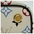 LOUIS VUITTON Monogram Game On Vanity PM Borsa a Mano Bianca M57458 LV Auth 95384SA Bianco - vista 6