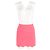 Sandro Paris Rüsch Minirock aus rosa Polyester Pink