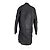 Giacca lunga con zip Rick Owens DRKSHDW in poliamide nera Nero - vista 3