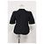 Giacca da sera peplum Marni in seta blu navy - vista 4