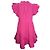 Autre Marque Vestido mini con volantes en algodón rosa Caroline Constas - vista 6