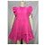 Autre Marque Vestido mini con volantes en algodón rosa Caroline Constas - vista 7
