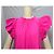 Autre Marque Vestido mini con volantes en algodón rosa Caroline Constas - vista 9