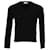 Saint Laurent V-Neck Sweater in Black Wool  ref.1784306
