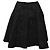 Falda A-Line de jacquard negro de poliéster de Lanvin - vista 2