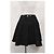 Falda A-Line de jacquard negro de poliéster de Lanvin - vista 4