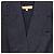Blazer cropped in denim a maniche corte Michael Kors in cotone blu navy - vista 5