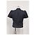 Blazer cropped in denim a maniche corte Michael Kors in cotone blu navy - vista 8