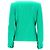 Blazer duplo Sandro Paris com bolsos em lã verde - vista 3