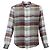Camicia a quadri con bottoni Missoni in lino multicolore