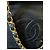 Borsa tote Chanel in pelle nera Nero - vista 3