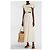 ZIMMERMANN Anneke Maxikleid mit Rüschen und Ausschnitten Größe 1 Beige - Ansicht 3