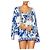 Mono Camilla Ring Of Roses con capa talla S Azul