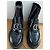 Christian Louboutin Moc Booty Stivaletti in vernice nero 38 - vista 2