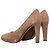 Autre Marque Pumps in suede Osvaldo Martini Marrone - vista 5
