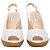 Autre Marque Fratelli Rossetti Perforated Leather Heel Sandals White - view 3