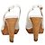 Autre Marque Fratelli Rossetti Perforated Leather Heel Sandals White - view 6