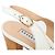Autre Marque Fratelli Rossetti Perforated Leather Heel Sandals White - view 9