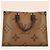 Louis Vuitton OnTheGo Tote Reverse Monogram Giant MM Marrone - vista 2