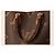 Louis Vuitton OnTheGo Tote Reverse Monogram Giant MM Marrone - vista 7
