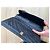 Mademoiselle Clutch da sera Chanel in raso damascato nero - vista 2