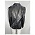 Tom Ford Single-Breasted Blazer with Pockets in Black Leather - view 6
