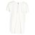 T-shirt in cotone bianco a maniche corte in pizzo di Michael Kors - vista 3