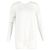T-shirt in cotone bianco a maniche corte in pizzo di Michael Kors - vista 4