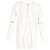 T-shirt in cotone bianco a maniche corte in pizzo di Michael Kors - vista 6