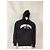 Everyday Balenciaga Back Flip Logo Hoodie aus schwarzer Baumwolle - Ansicht 7